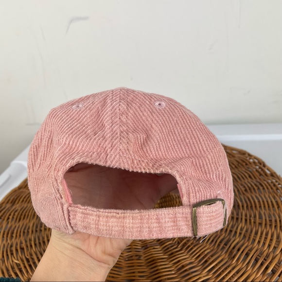 PINK VS Corduroy Baseball Hat Cap Pink Onse Size Adjustable - Picture 7 of 7